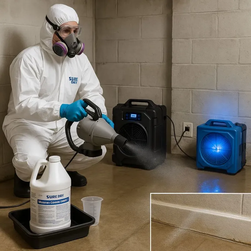 Sanitization and Odor Removal process in Gentry, AR