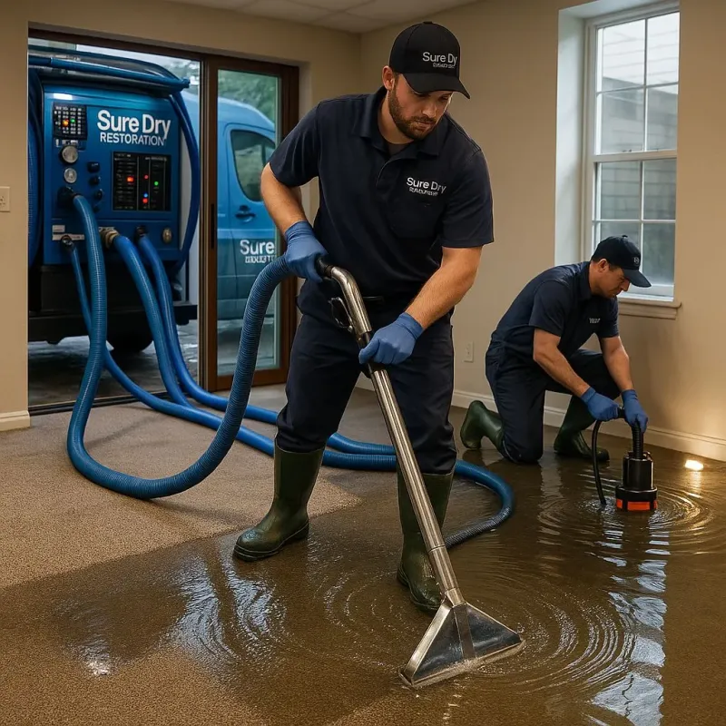 Water Extraction and Removal process in Gentry, AR